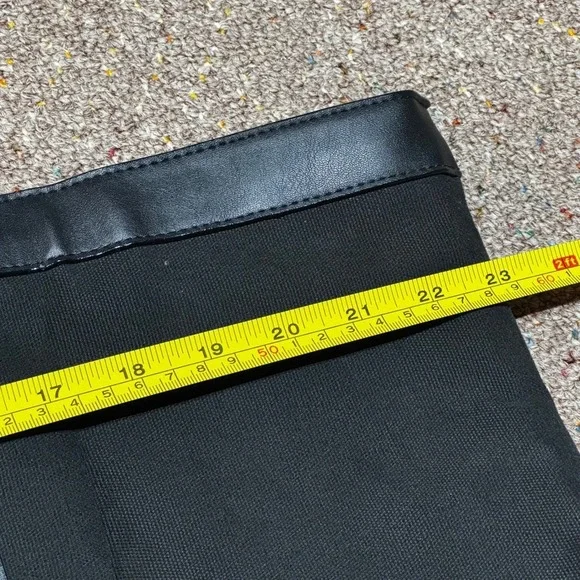 Victoria's Secret Black‎ Canvas Tote Bag Large – NWT - Picture 10 of 13